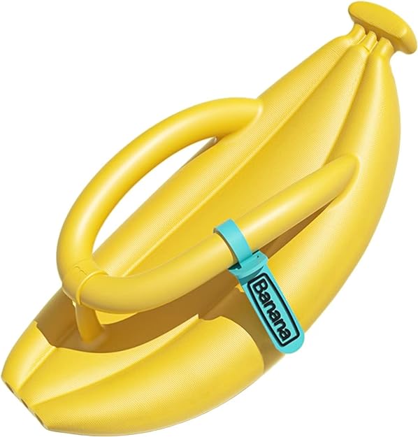 Unisex Banana Cloud Slides Flip Flops