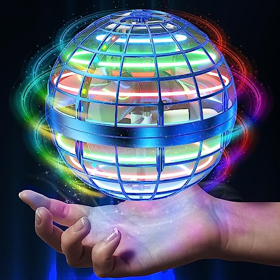 2023 Flying Orb Ball Toy,Cosmic Globe Boomerang Hover Ball Galactic Fidget Spinner, Hand Drone Orbit, Cool Toys Gift for 6 7 8 9 10+ Year Old Boys Girls Teens Outdoor Toys